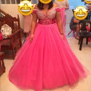 Off the Shoulder Gown